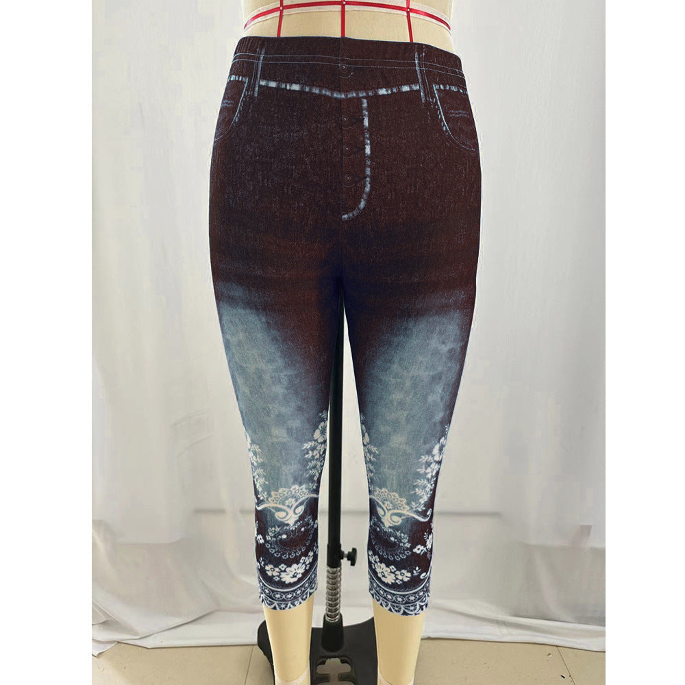 Women's Denim Legging / Jegging - Up To 5XL