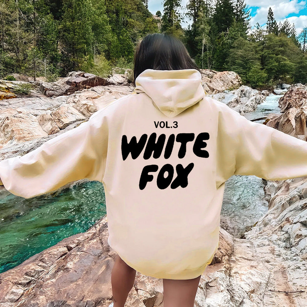 Hoodie - WhiteFox - Up to 3XL - various colours