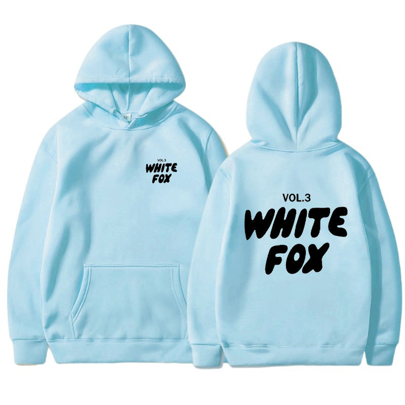 Hoodie - WhiteFox - Up to 3XL - various colours