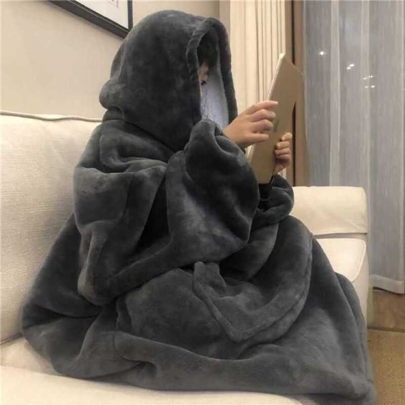 Fleece Oodie - Hoodie Blanket - various colours/styles
