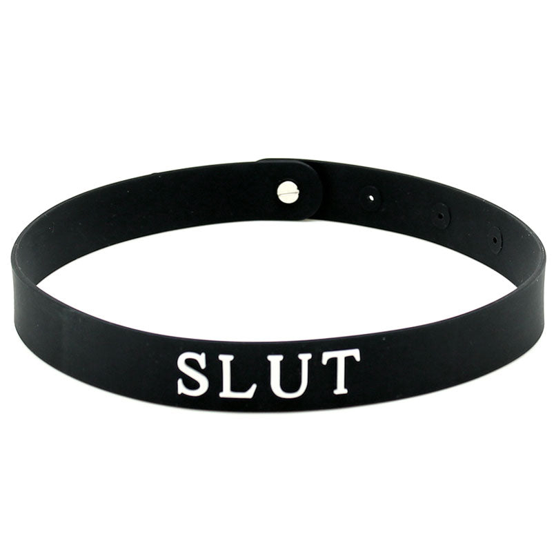 Black Silicone Collar