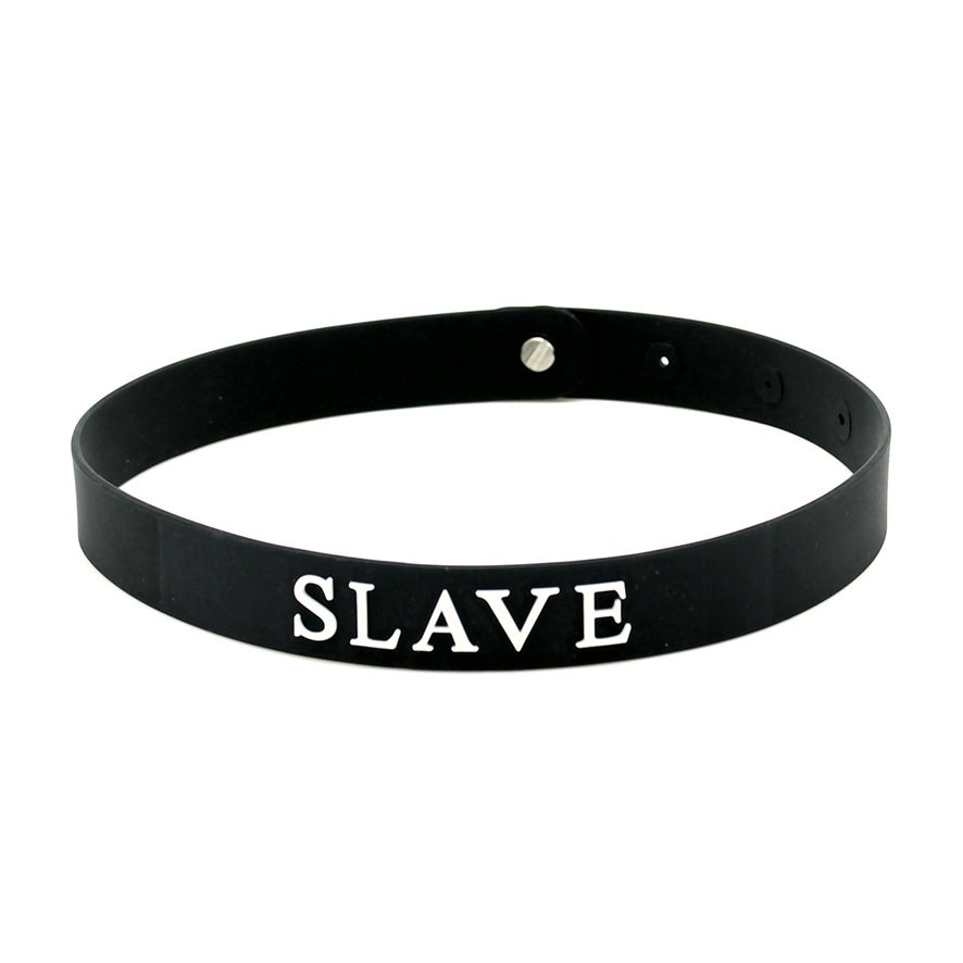 Black Silicone Collar