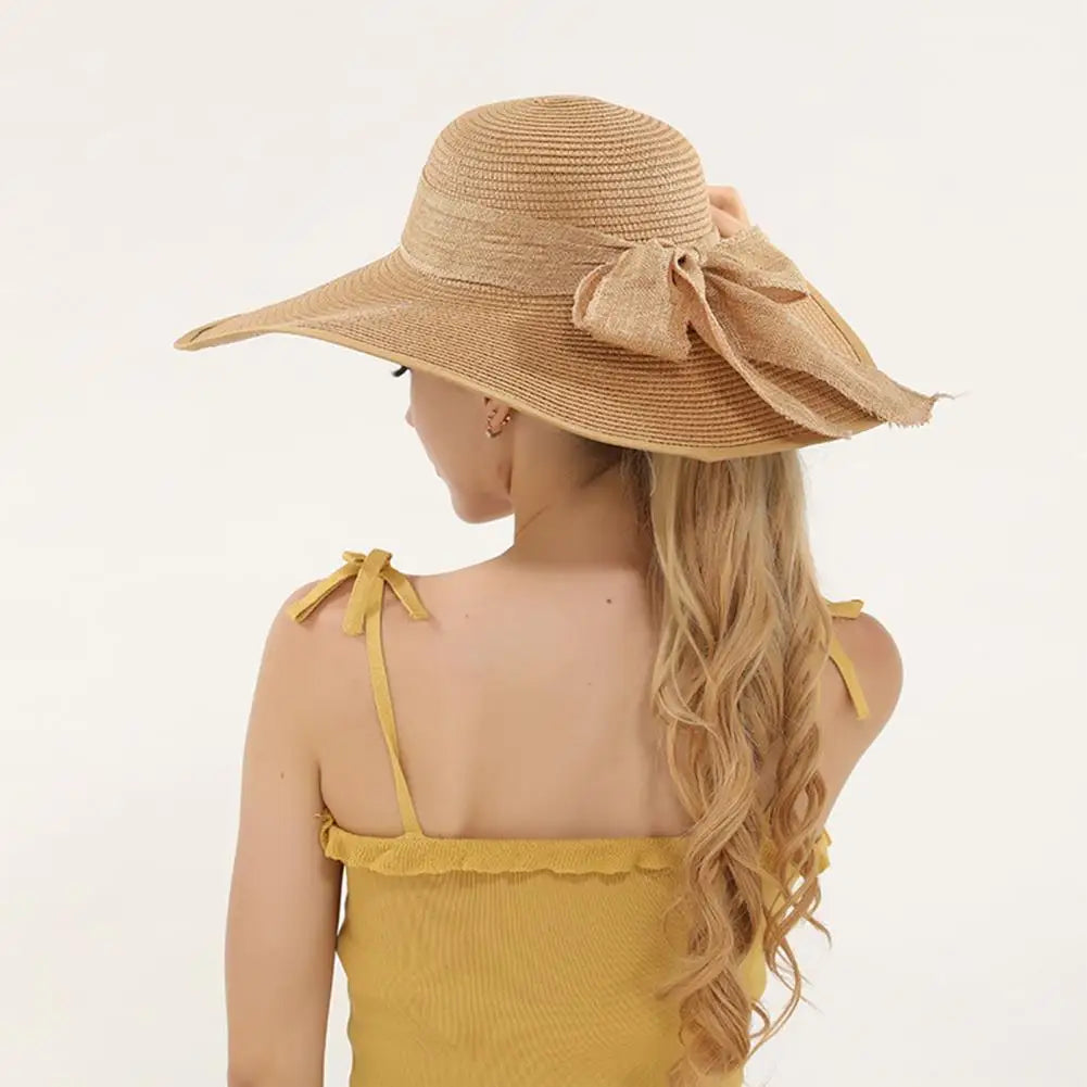 Women's Sun Hat with Bow - perfect Swim / Beach Accessory - various colours