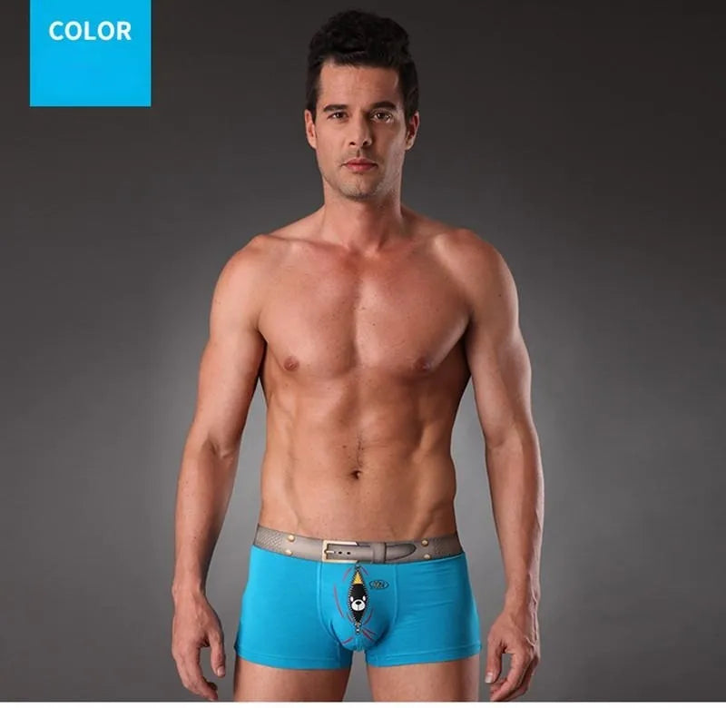 ADD - Boxer Men Underwear Fashion Funny Cartoon - various styles