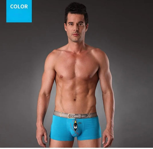 ADD - Boxer Men Underwear Fashion Funny Cartoon - various styles