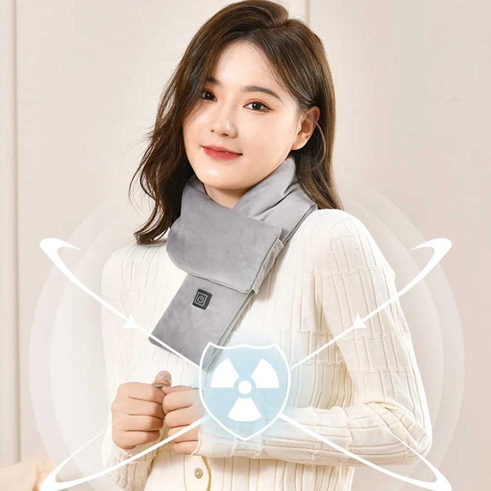 USB Heated Scarf, neck warmer - various colours