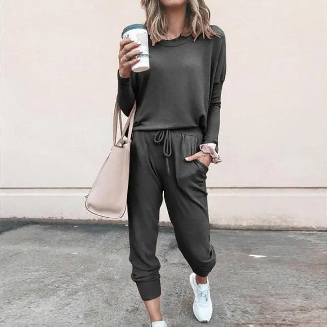 ADD - Women's Oversized Loungewear Two Piece Set - various colours