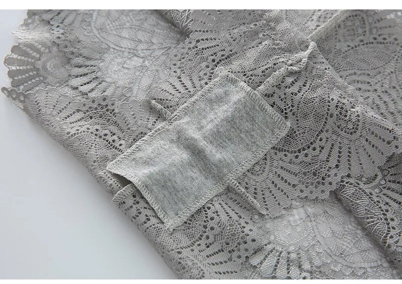 ADD - 3 pairs of Women's Lace High Waist Briefs