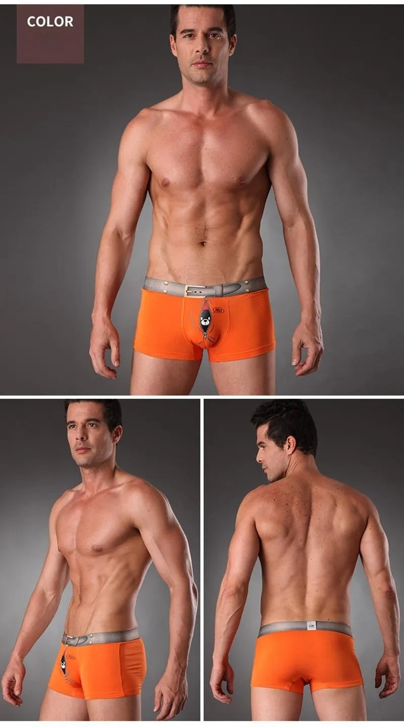 ADD - Boxer Men Underwear Fashion Funny Cartoon - various styles