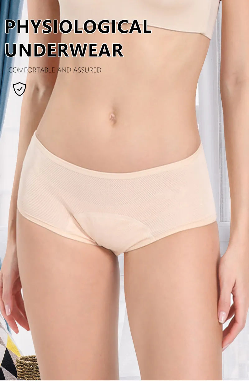 ADD - 2PCS Leak Proof Menstrual Period Pants Women Waterproof Briefs up to 8XL