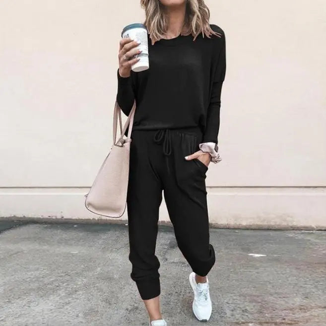 ADD - Women's Oversized Loungewear Two Piece Set - various colours