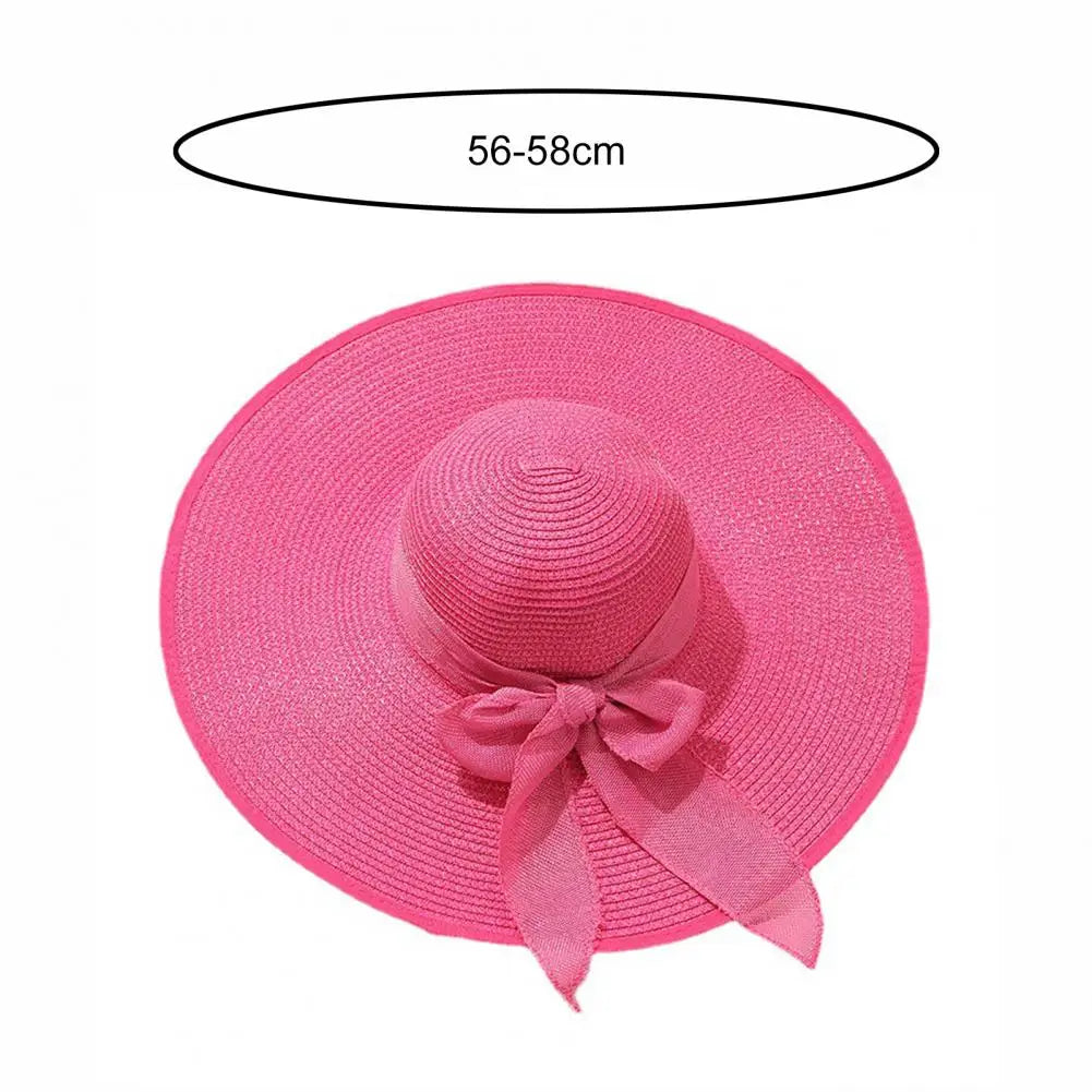 Women's Sun Hat with Bow - perfect Swim / Beach Accessory - various colours