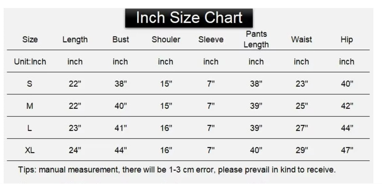 Women's Pyjama Set - T Shirt and Trouser - Assorted Styles Colours