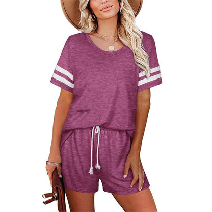 Women's T Shirt and Short Co-Ord Set
