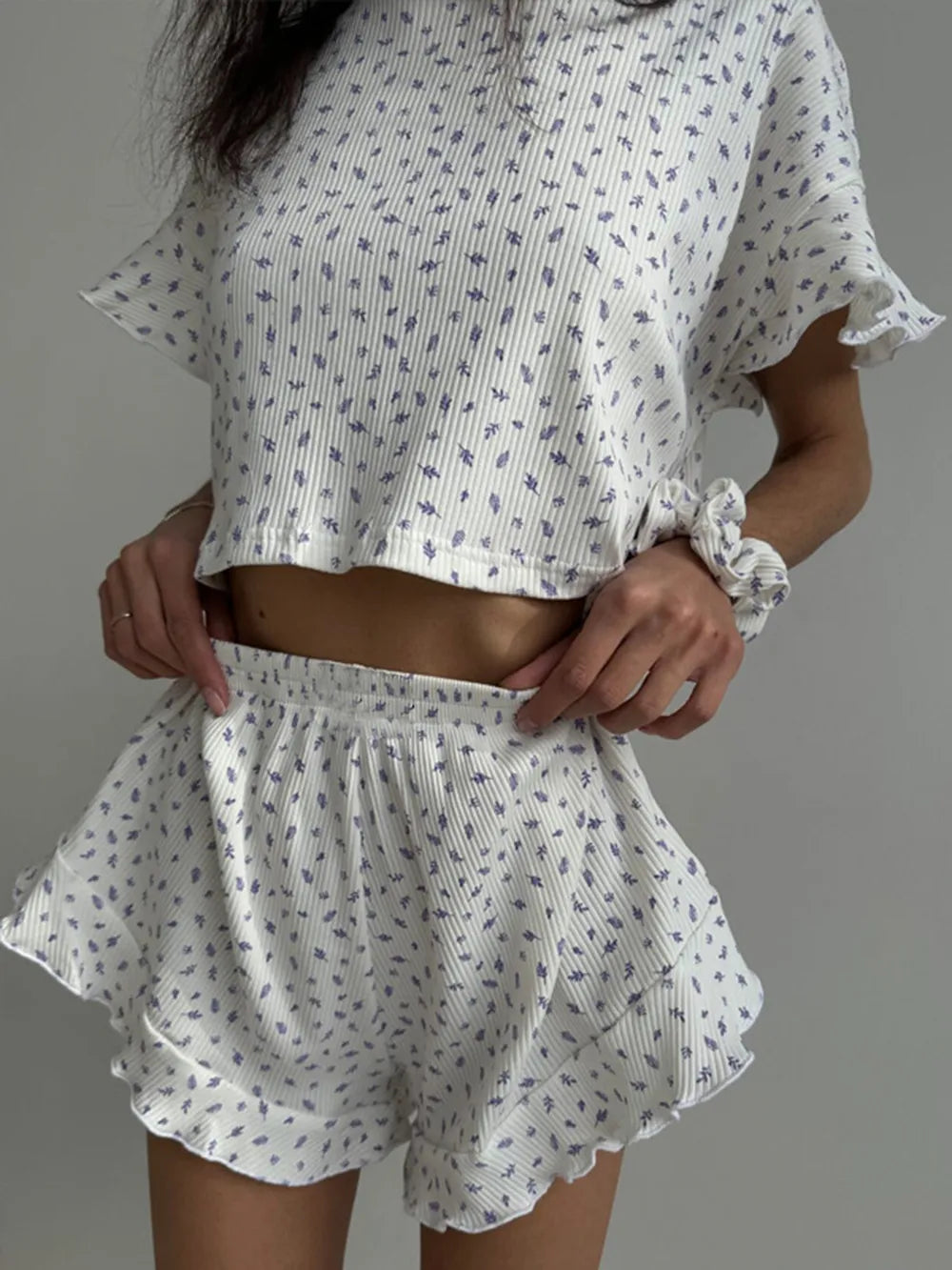 Women's Polka Dot Pyjama Set - various styles/colours