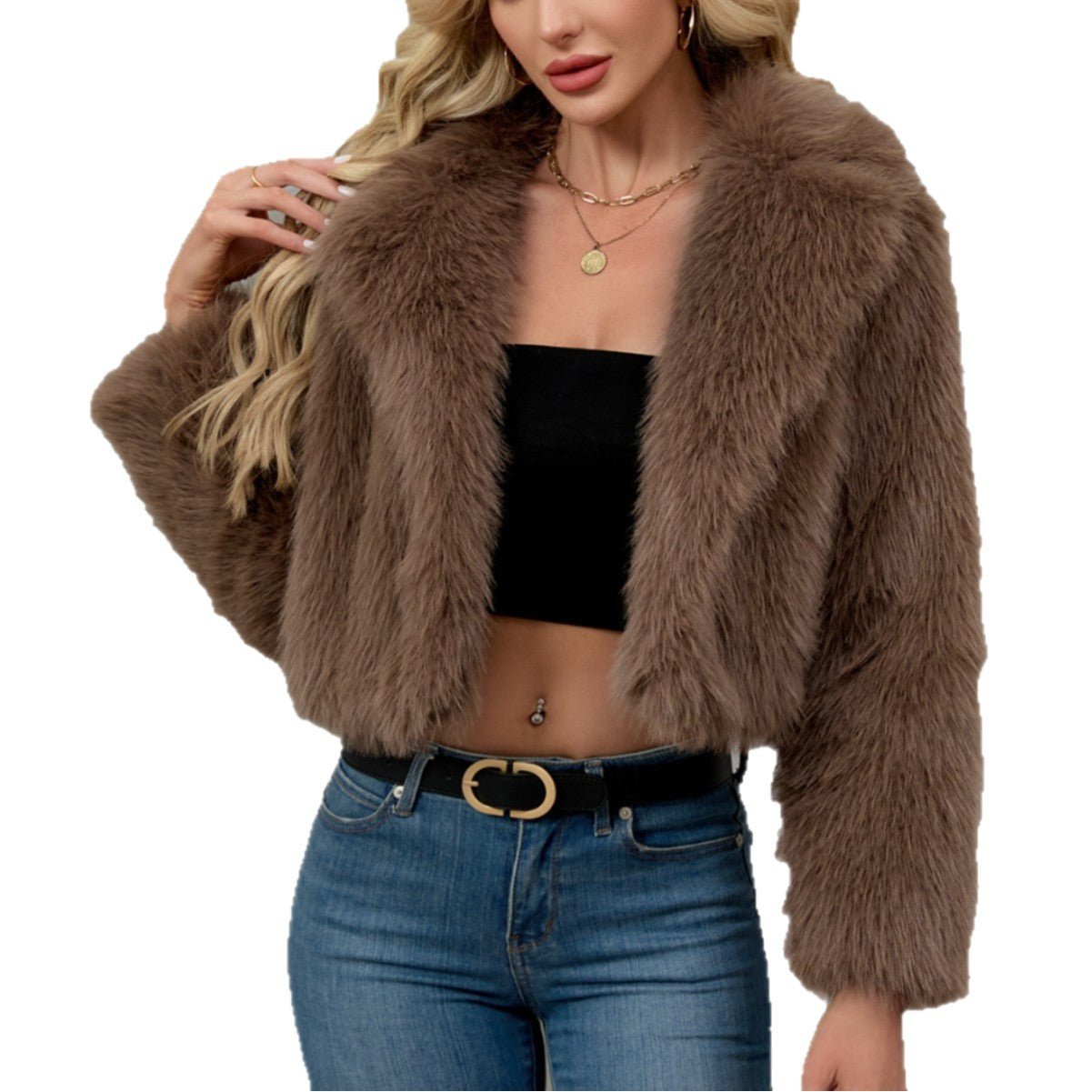 Women's Faux Fur Jacket - Various Colours