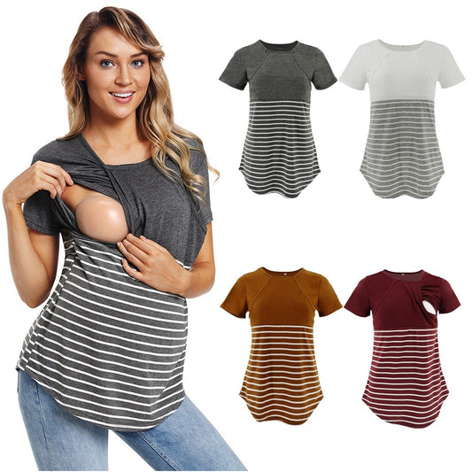 Ladies Maternity Breastfeeding Top - Mum To Be - Pregnancy