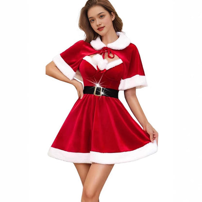 Miss Santa Dress & Shawl