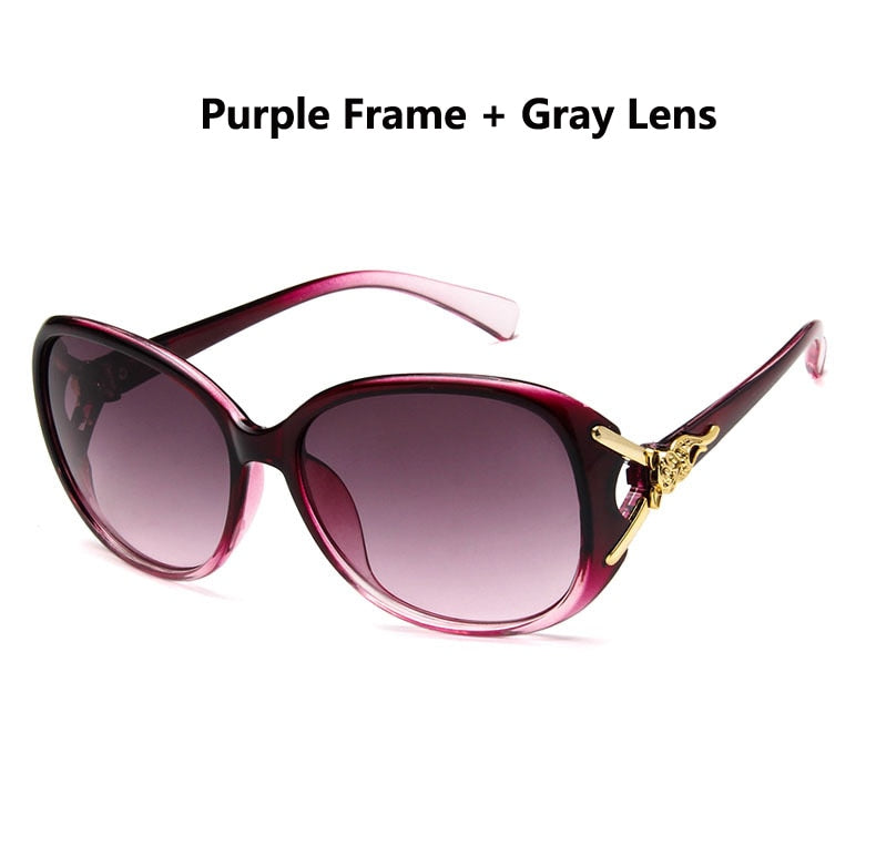 Ladies Oval Frame Sunglasses - various colours