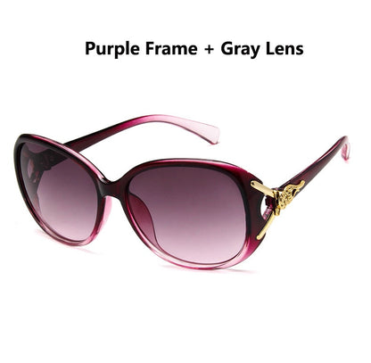 Ladies Oval Frame Sunglasses - various colours
