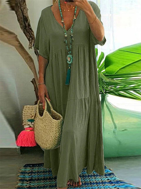 Women's Summer Dress - Up to 5XL - various colours