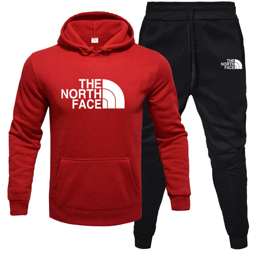 Men's Hoodie & Tracksuit Bottom Set - The North Face