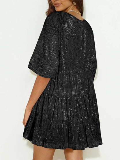 Women's Sequin Mini Dress