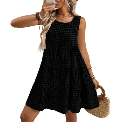 Women's Plaid Summer Dress