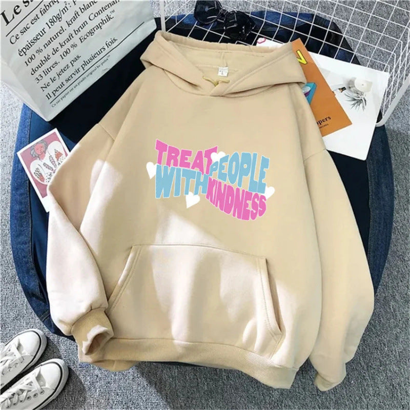 Hoodie - Treat People With Kindness - Up to 4XL - various colours
