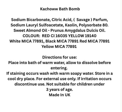 Dare To Pamper - Bath Bomb - Kachoww