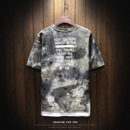 Men's T Shirt Camoflauge