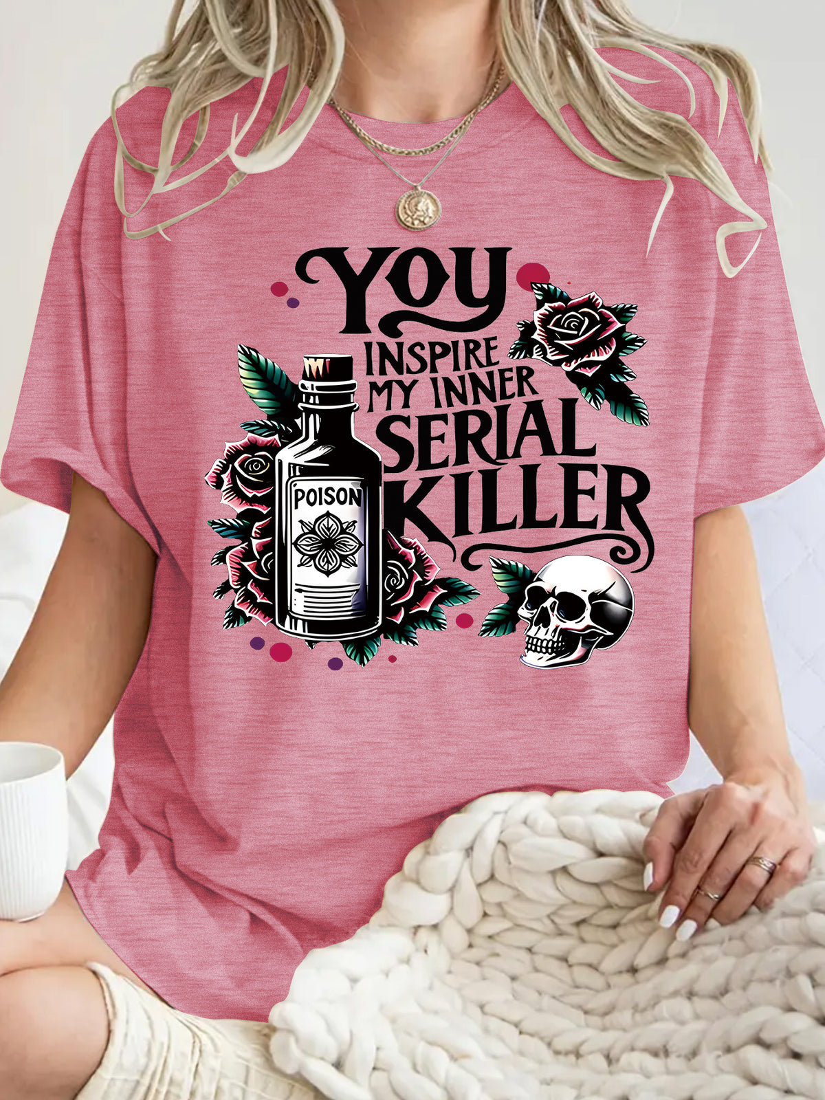 Slogan Halloween T Shirt - Inspire My Inner