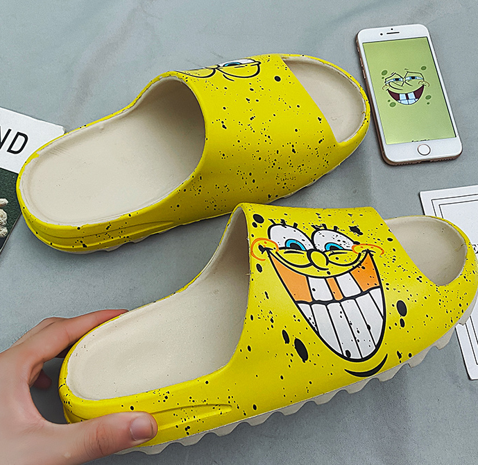 Men's Sliders Slippers - Spongebob