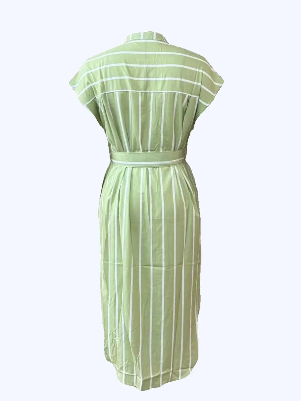 Women's Tie Waist Short Sleeve Dress