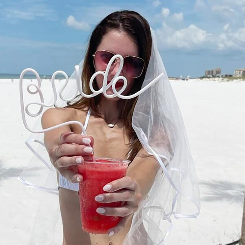 Bride to Be Straws for Hen Party Bridal Shower