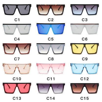 Ladies Square Sunglasses - various colours