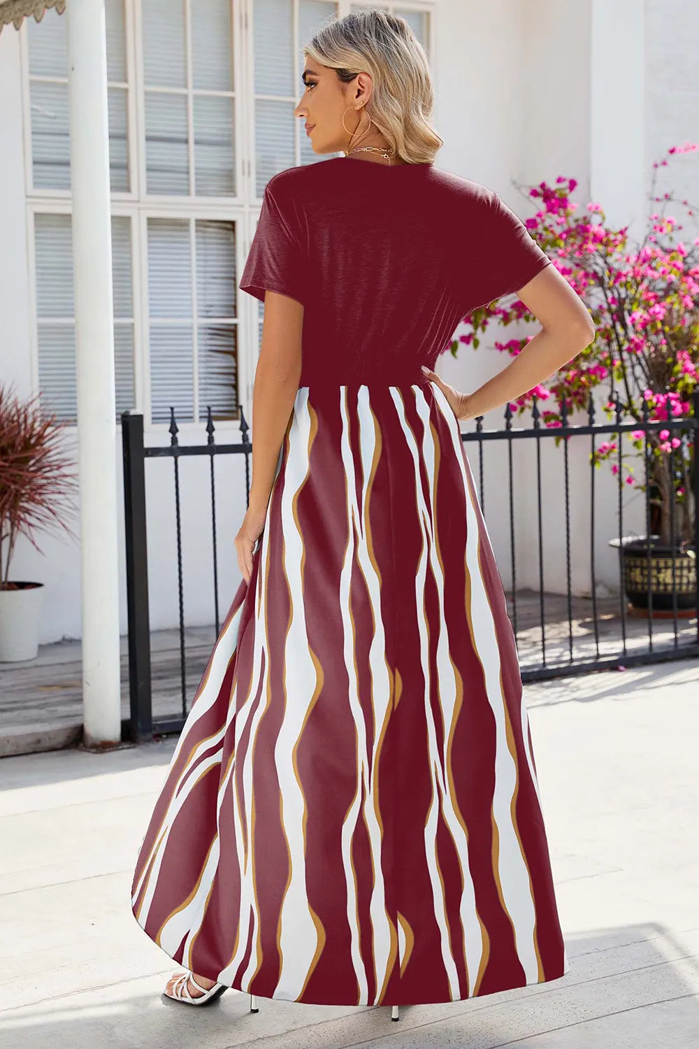 Women's Dress with Chiffon Skirt - various colours