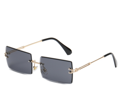 Ladies Frameless Square Sunglasses - various colours