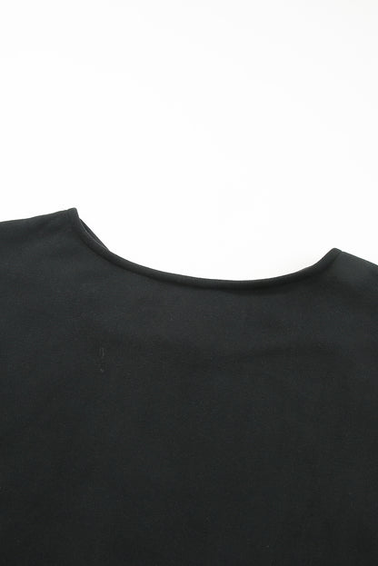 Leopard Print Strappy Neck Top - Plus Size