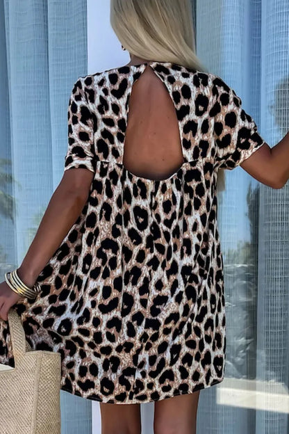 Women's Animal Print Dress