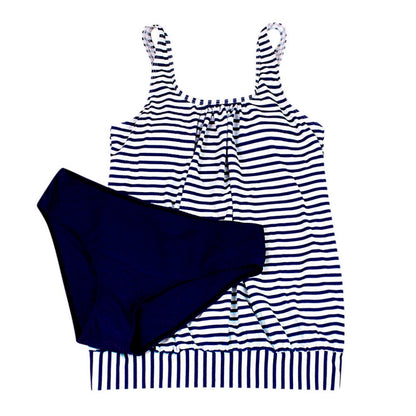 Bikini Two Piece Set Padded Tankini & Bottom