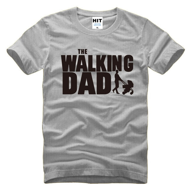 Men's T Shirt - The Walking Dad - Fathers Day