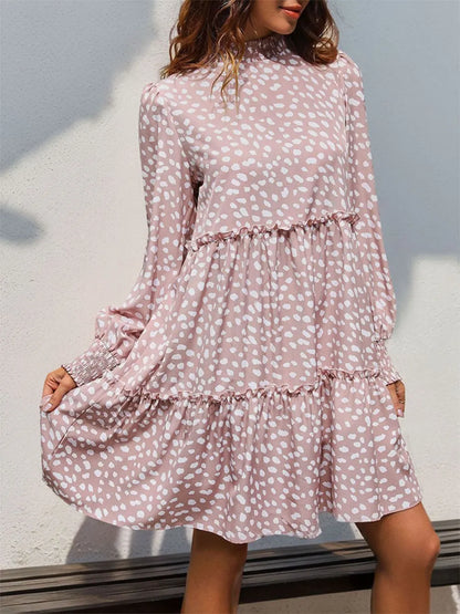Women's Long Sleeve Mini Dress
