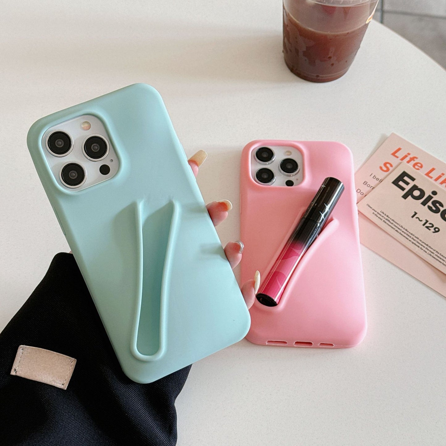 iphone Case - Models 11 - 15 & with Lip Gloss Holder