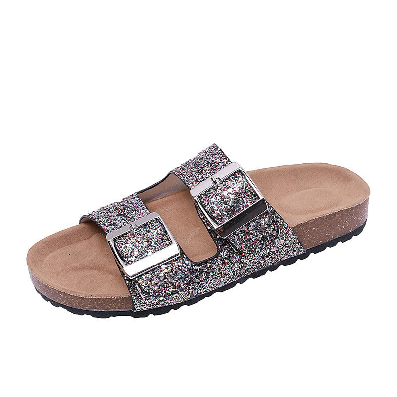 Women's Leopard Print Birkenstock Sandal