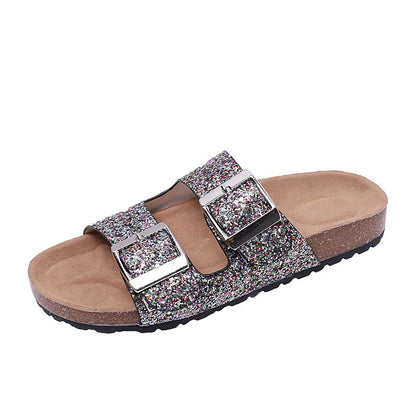 Women's Leopard Print Birkenstock Sandal