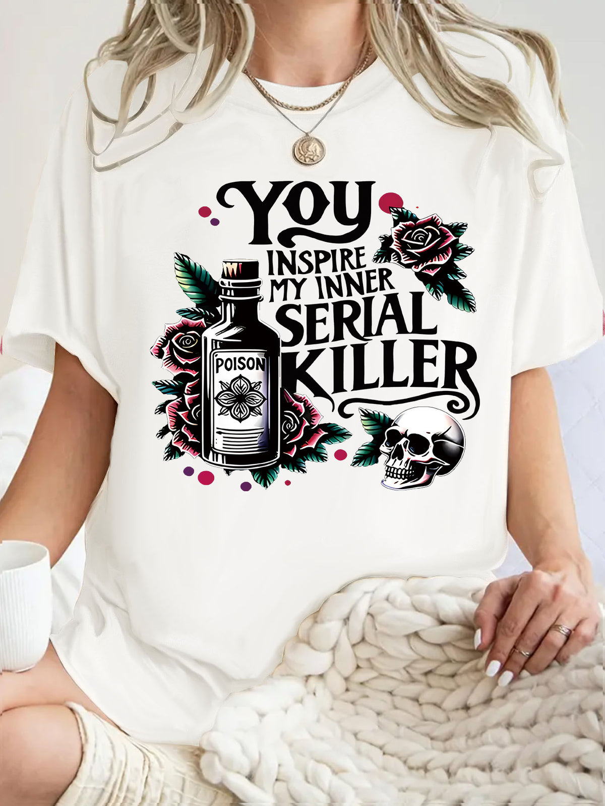 Slogan Halloween T Shirt - Inspire My Inner