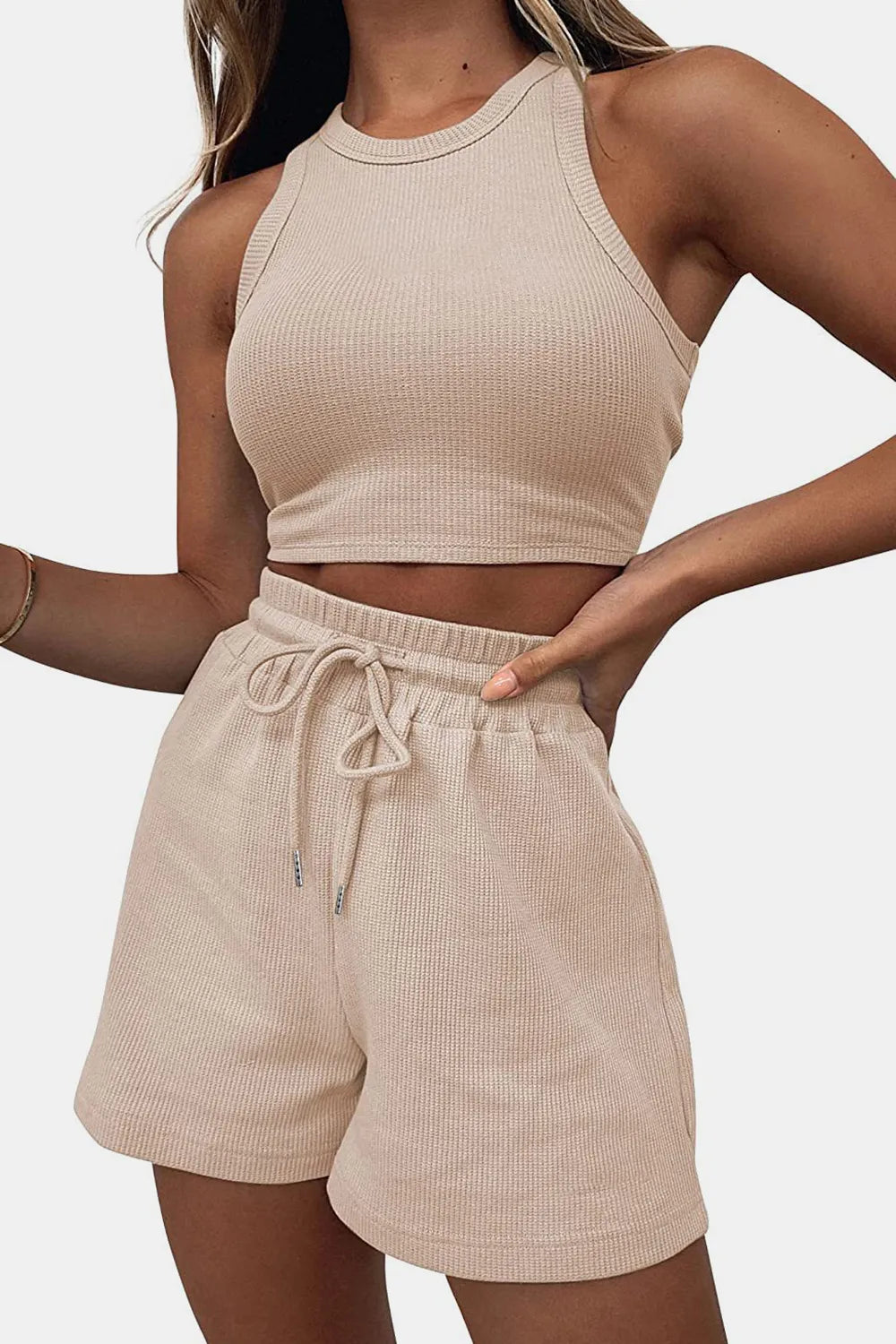 Women's Vest and Shorts Co-Ord Set