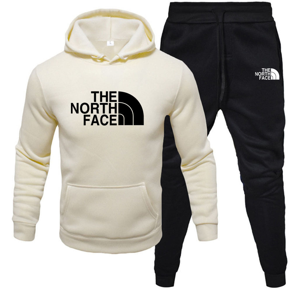 Men's Hoodie & Tracksuit Bottom Set - The North Face