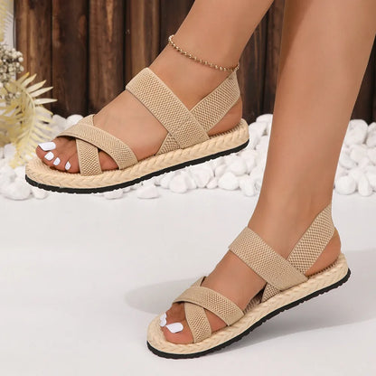 Women's Crisscross Open Toe Sandal